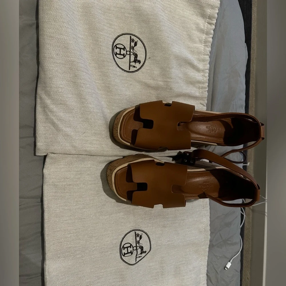 Hermes Luce 30 sandal s 38 - Picture 12 of 14